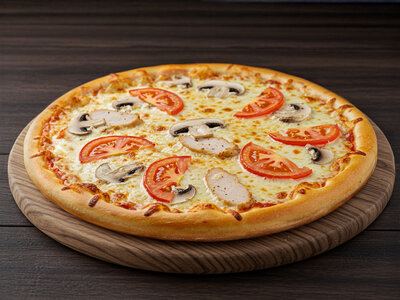 Сливочная с курицей и грибами